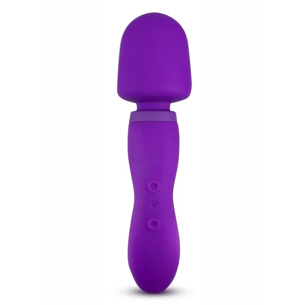 Wellness Dual Sense Rechargeable Silicone Massager – Purple