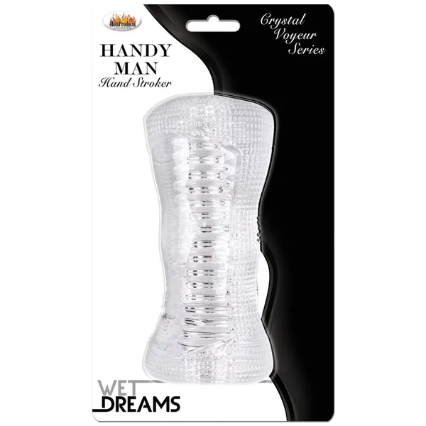 Wet Dreams Handy Man Stroker – Clear