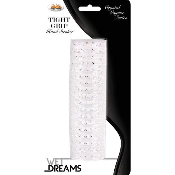 WET DREAMS TIGHT GRIP STROKER CLEAR