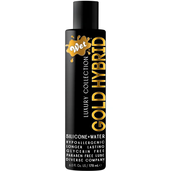 Wet Gold Hybrid Water Silicone Blend - 6 Fl. Oz.