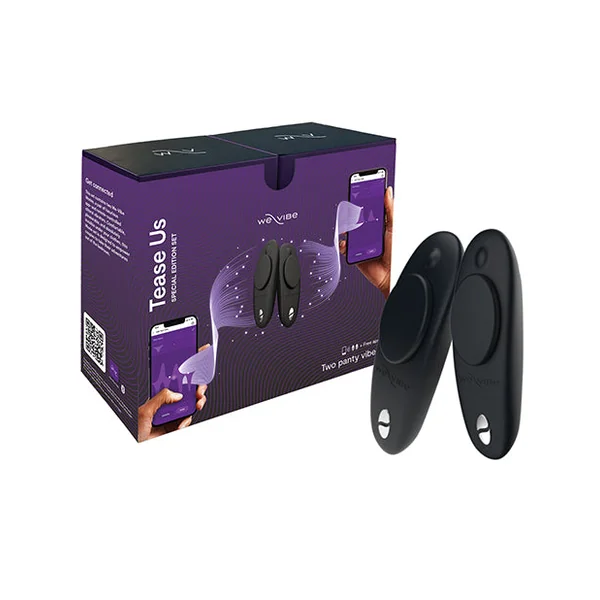 We-vibe Moxie & Moxie Tease Us Special Edition - Black