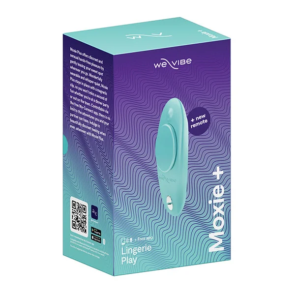 We-vibe Moxie+ Panty Vibe - Aqua
