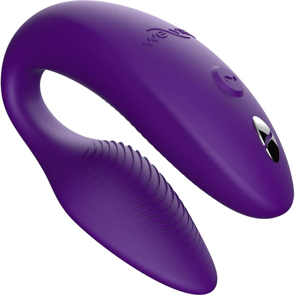 We-Vibe Sync 2 Rechargeable Silicone Remote & App Controlled Couples Vibrator - Purple