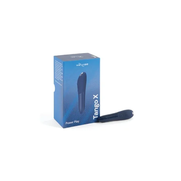 We-Vibe Tango X Rechargeable Silicone Intense Bullet Vibrator, Midnight Blue