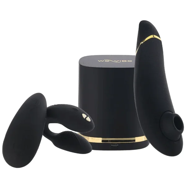 We-Vibe + Womanizer Limited Edition Couple’s App-Controlled Clitoral Sucking Vibrator