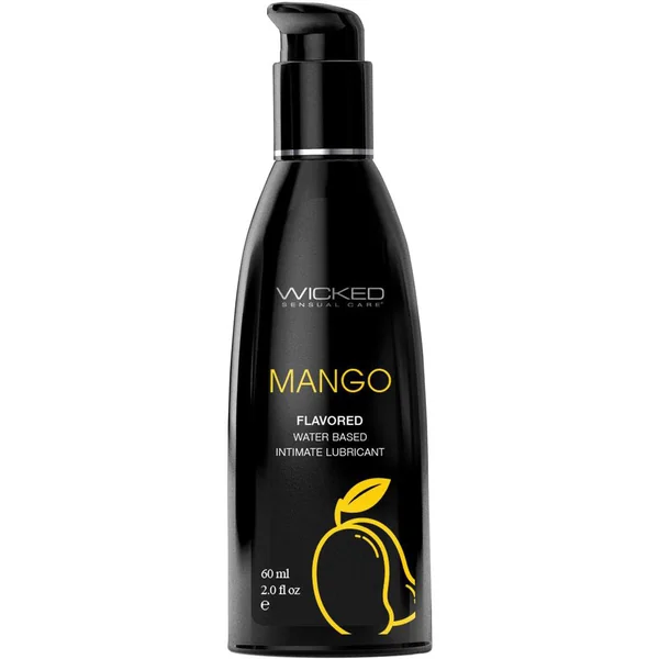 Wicked Aqua Mango Water Based Personal Lubricant 2 fl oz