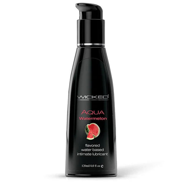 Wicked Sensual Care Aqua Waterbased Ludricant - 4 Oz Watermelon