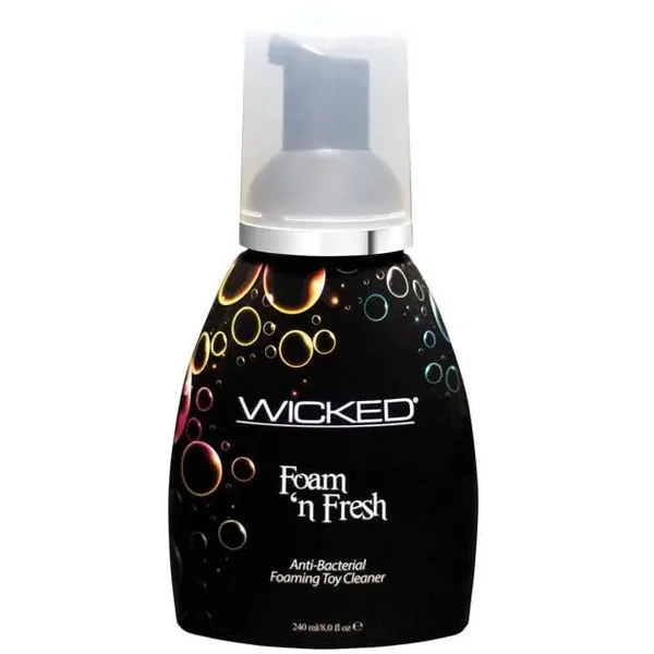 Wicked Sensual Care Foam N Fresh Anti-bacterial Foaming Toy Cleaner - 8 Oz