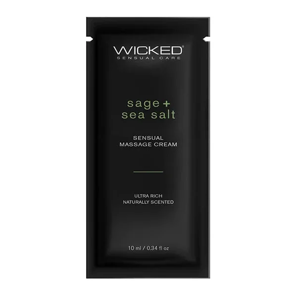 Wicked Sensual Care Sage & Sea Salt Massage Cream