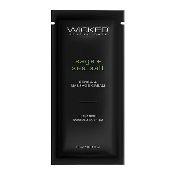 Wicked Sensual Care Sage & Sea Salt Massage Cream
