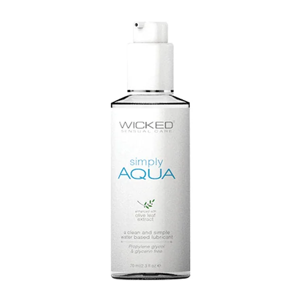Wicked Sensual Care Simply Aqua Water Based Lubricant