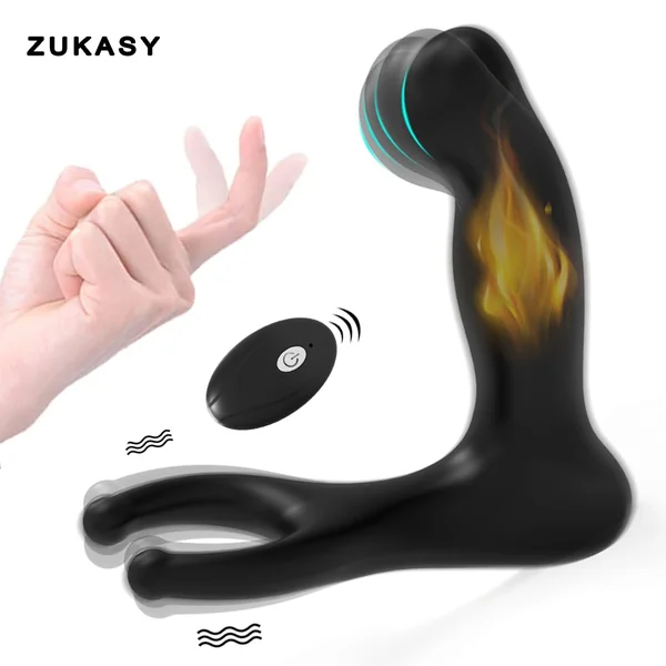 Wiggle Prostate Massager Anal Vibrator Male Vibrators Anal Plug Sex Toys For Men Wireless Remote Butt Plug Adult Sex Toys