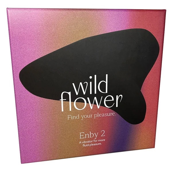 Wild Flower Enby 2 - Black