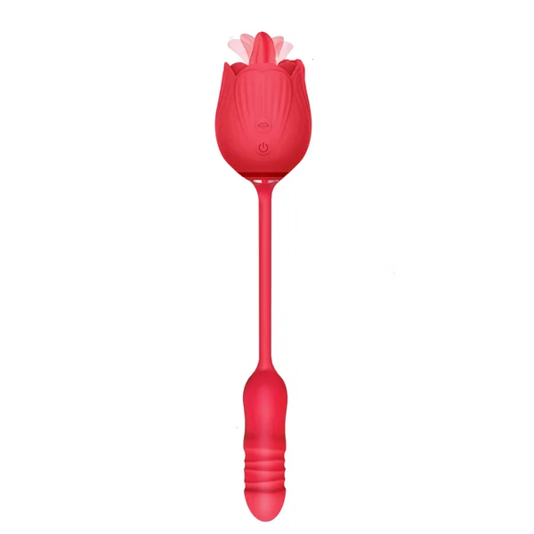 Wild Rose Tonguing Thrusting - Red