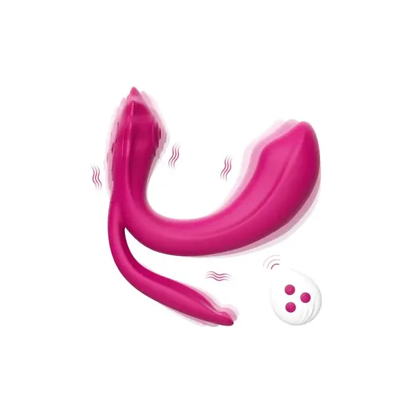 Wireless Wearable 3-in-1 Erotic USB Powered Rose Vibrator