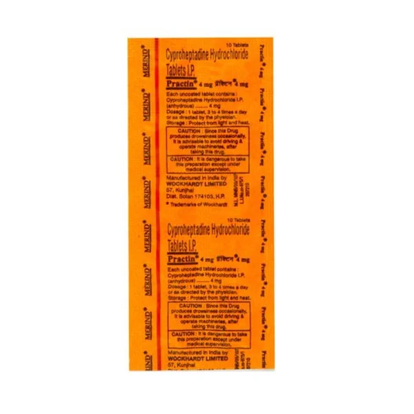 WOCKHARDT PRACTIN 4mg TABLET (10 Tablets)