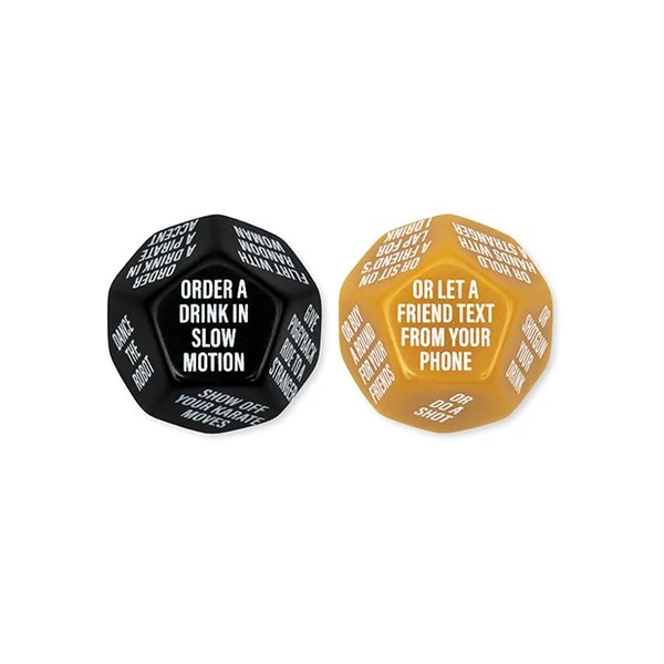 Wood Rocket Guys Night Out Do or Dare Dice Game