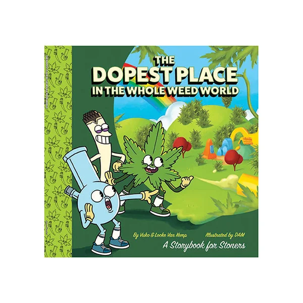 Wood Rocket The Dopest Place In The Whole Weed World Adult Storybook