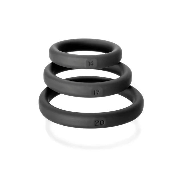 Xact- Fit 3 Premium Silicone Rings - #14, #17, #20