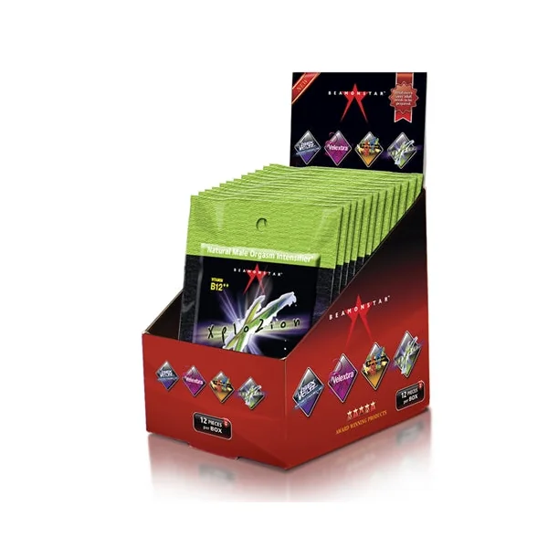 Xplozion - 12 Piece Display - 2 Count Pouch