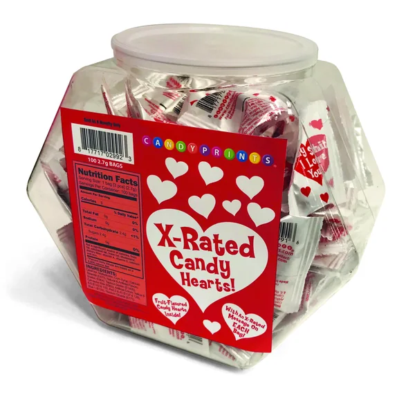 X-RATED VD CANDY DSP 100 BAGS