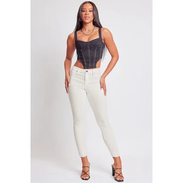 YMI Jeanswear Hyperstretch Mid-Rise Skinny Jeans