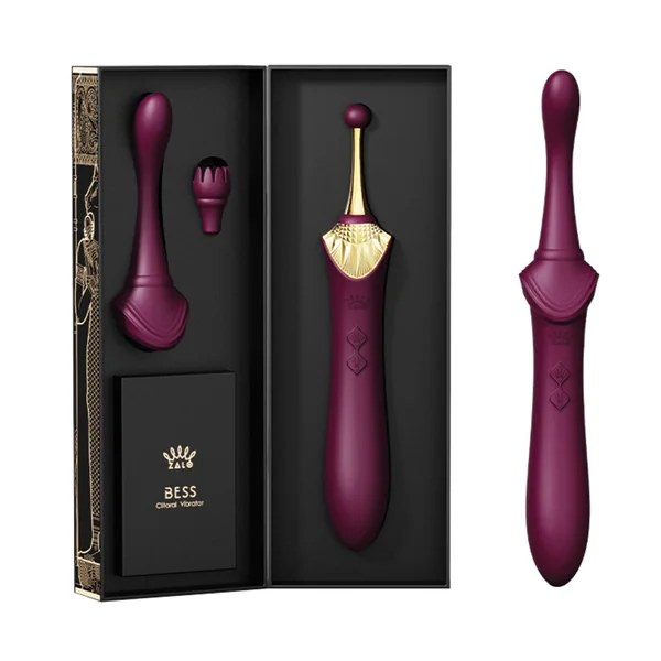 Zalo Legend Bess Clitoral Massager - Velvet Purple