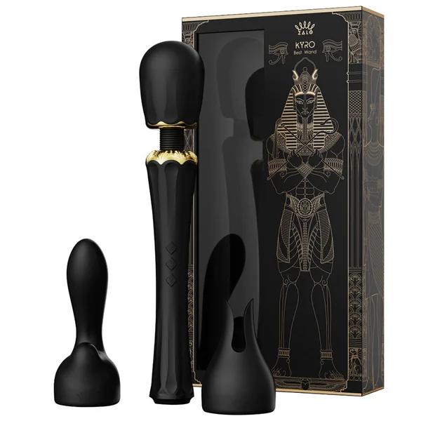 Zalo Legend Kyro Wand Massager - Obsidian Black