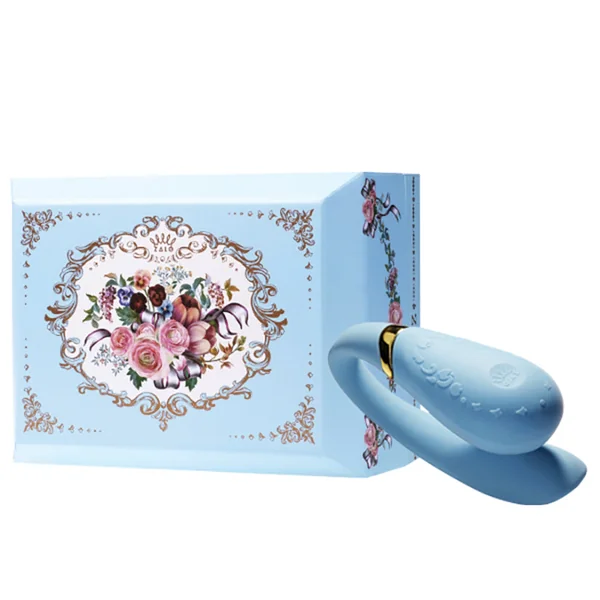 Zalo Versailles Fanfan Couples Massager - Royal Blue