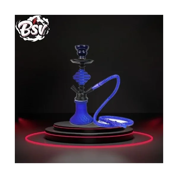 Zebra Florida Hookah 1-Hose Purple