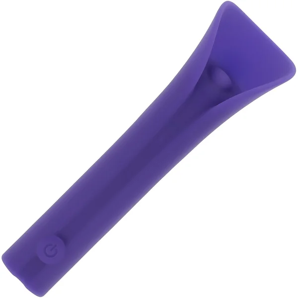 Zero Tolerance Full Coverage Rechargeable Waterproof Silicone Clitoral Vibrator - Purple