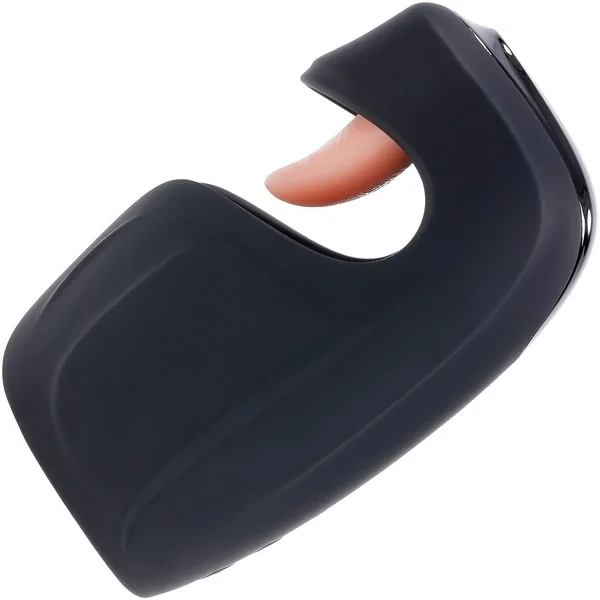 Zero Tolerance Lick The Tip Waterproof Silicone Vibrating Licking Tongue Oral Sex Penis Masturbator