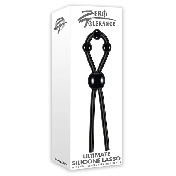 Zero Tolerance Ultimate Lasso Cock Ring - Black