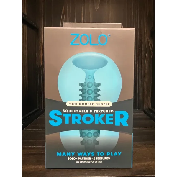 Zolo Mini Double Bubble Stroker in Blue