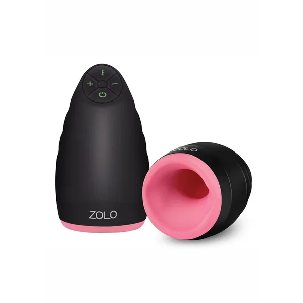 ZOLO Warming Dome Rechargeable Vibrating Masturbator – Pink/Black