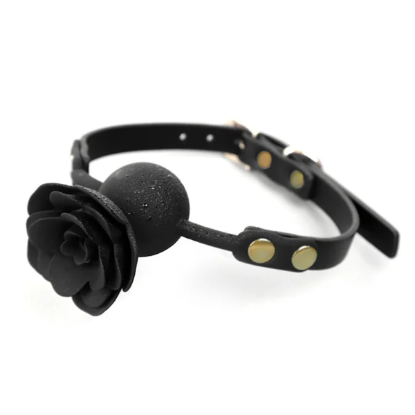 ZYL Silicone Rose Ball Gag